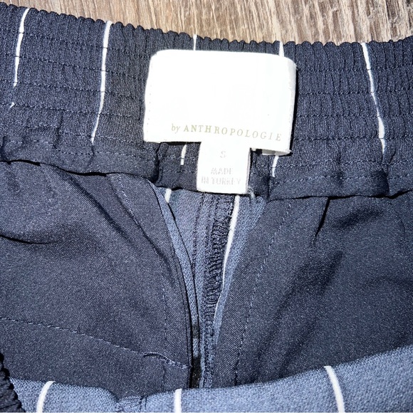 Anthropologie | Ett:twa piped and striped Orange White Blue pants Sz small comfy - Picture 6 of 10